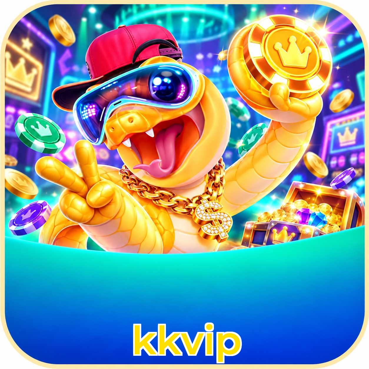 Página oficial da kkvip no Facebook com promoções e suporte
